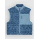 Element Lake Sherpa Vest faded denim