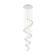 Eglo 39545 - LED prigušiva luster na sajli PIANOPOLI 40xLED/1,8W/230