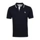 U.S. POLO ASSN. Majica črna/bela