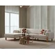 Atelier del Sofa Ugaona garnitura Lyke, 180x290 cm, Krem