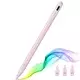 Stylus pisalo ESR Pen Active Stylus za iPad - Bluetooth, magnetno pritrjevanje, USB-C - pink