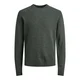 JACK & JONES Pulover temno zelena