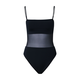 Calvin Klein Swimwear Jednodijelni kupaći kostim, crna