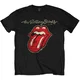 The Rolling Stones Majica Plastered Tongue Unisex Black S