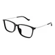 Gucci GG1609OA 002 ONE SIZE (56) Črna/Kristalna