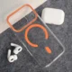 Maska Berlia Sheen Mag Case za iPhone 17 Pro Max narandzasta