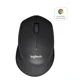 Logitech M330 SILENT PLUS Miš, Bežična RF, Mehanička, 1000 DPI, Crni
