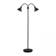 Nordlux - Podna lampa RAY 2xE14/25W/230V crna