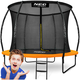 Janshop Vrtni trampolin profiliran 8ft/252cm z neo-športnim notranjim mrežam, (21208924)