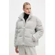 Jakna s primesjo volne Moschino Jeans siva barva, A0613 8718