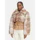 Elisabetta Franchi Krzno GB-02A-66E2-V1300 Bež Slim Fit