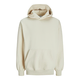 JACK & JONES Muški duks sa kapuljačom 12259944, Bež