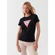 Guess Majica W1YI1B I3Z14 Črna Slim Fit