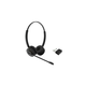 Addasound Slušalice UC - INSPIRE 16 (Bluetooth, USB priključak, mikrofon za poništavanje buke, crno-sive)