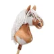BB Hobi konj Velik Premium palicasti konj - Piebald Tobiano z belo grivo A3