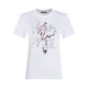 Karl Lagerfeld Majica Karl Series rdeča/črna/bela