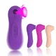Vibrator za sisanje klitorisa/ 10 brzina LJUBIČASTI