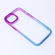 Maska za telefon Colorful Acrylic za iPhone 14 6.1 ljubičasto-plava