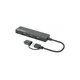 MANHATTAN USB-C HUB 4port 180863 3.2 G1+USB-C/5Gbps/Crni