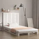 Vidaxl vidaXL Vzglavje postelje belo 146x3x91,5 cm masivni borov les