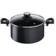 Šerpa Unlimited fi 24cm sa staklenim poklopcem crna Tefal