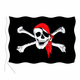 Rappa Piratska zastava, 90x150 cm