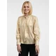 Orsay Womens satin blouse in gold - Womens