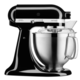 KitchenAid mešalec Onyx Black, črn (KA5KSM185PSEOB)