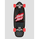 Santa Cruz Flamed Not A Dot Cut Back 9.75 Cruiser komplet black