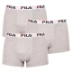 3PACK moške boksarice Fila sive (FU5016/3-400) M