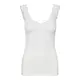 Vero Moda Rosa Majica brez rokavov 802066 Bela
