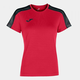 Joma Academy Short Sleeve T-Shirt Red Black