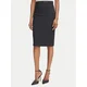 Elisabetta Franchi Ravno krilo GO-223-66E2-V320 Črna Slim Fit