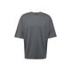 Trendyol Anthracite Basic 100% Cotton Oversize/Wide-Fit Short Sleeve T-Shirt