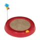 Catit 3in1 mačja igrača s praskalnikom,pribl. O 36 x V 25 cm (rdeča)