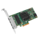Intel INTEL Networking Adapter 4-port GbE RJ-45  i350 PCI-E LP Bulk (I350T4V2BLK)
