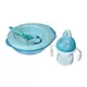 CHICCO set 6m+, pribor, plavi