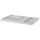 KOMPLEMENT Uložak za izvlačnu policu, svetlosiva, 100x58 cm