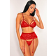 KOMPLET Suzane Red