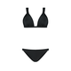 Shiwi Bikini Kiki  črna