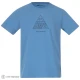 Majica s kratkimi rokavi Bergans Graphic, pacific blue/dark shadow grey (XXL)