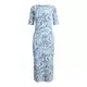 Lauren Ralph Lauren Obleka modra / svetlo modra / temno modra / bela