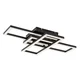 Rabalux Plafonjera Mereni, LED, Sa daljinskim, 40W, 3000-6500K, 50x35cm, Crna