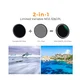 K&F 77MM Nano-X Multifunctional CPL+Variable/Fader ND 2~32 filter, HD, Waterproof, Anti Scratch, Gr