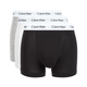 Calvin Klein Oprijete boksarice 3 Piece U2662G Črna Bela Siva