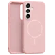Velvet Touch MagSafe maska za Samsung Galaxy S23FE - Roze