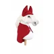 BB Univerzalni komplet Hobby Horse A4 in A5: preproga iz flisa + glušniki - bordo