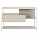 Regal za knjige SARON 114x78 cm siva