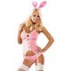 Obsessive Bunny Suit 4 pcs Costume Pink L/XL