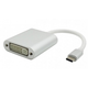 FAST ASIA Adapter konvertor USB 3.1 tip C (M) - DVI (F) srebrni